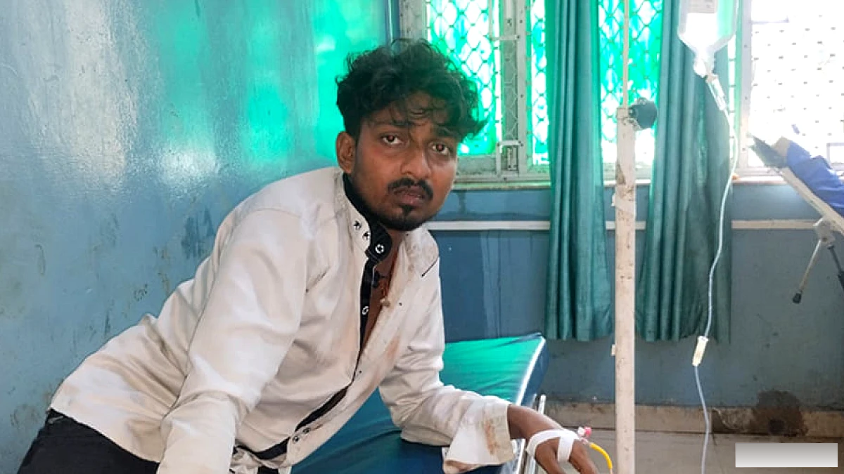 पति ने जहर लिया, महिला थाने में पहुंचा, पुलिस में हड़कंप मचाया