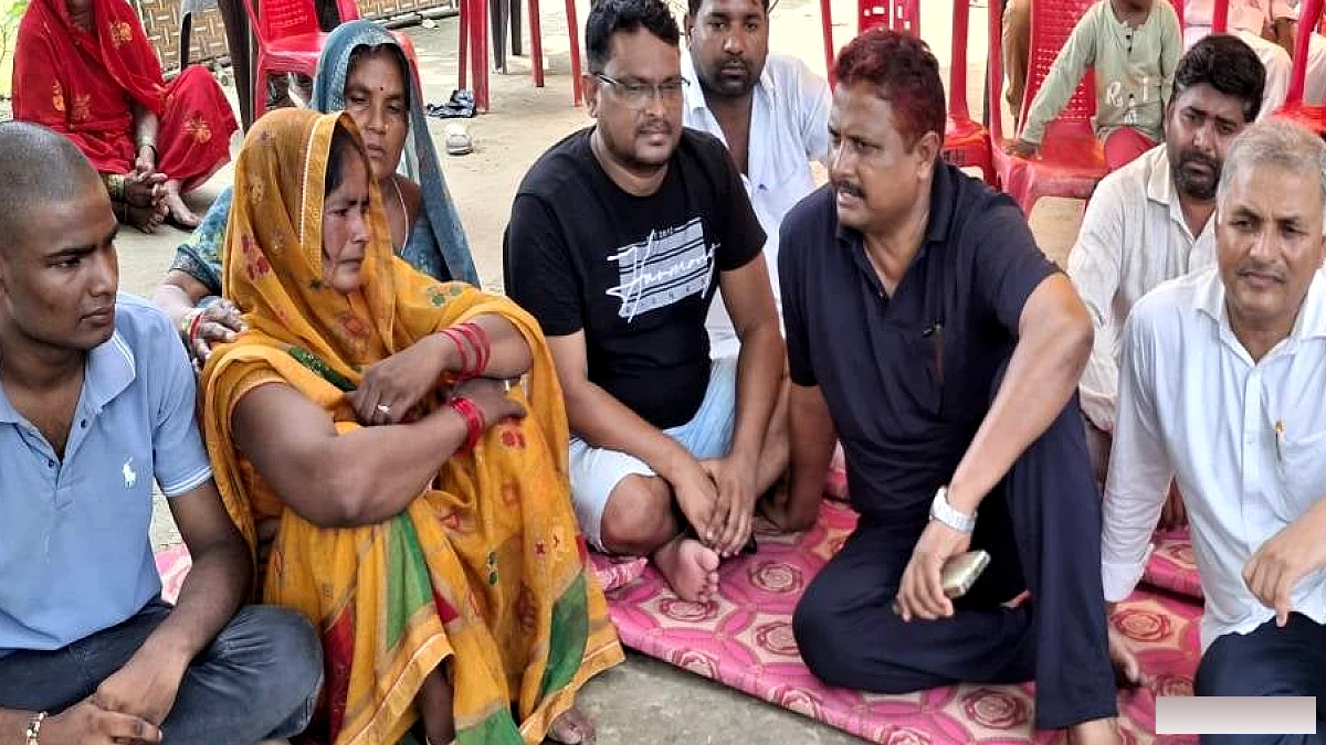 विनोद साहनी हत्याकांड: नहीं पहुंचे सांसद चंद्रशेखर, रेक्सड़िया में दिनभर रहा कड़ा पहरा