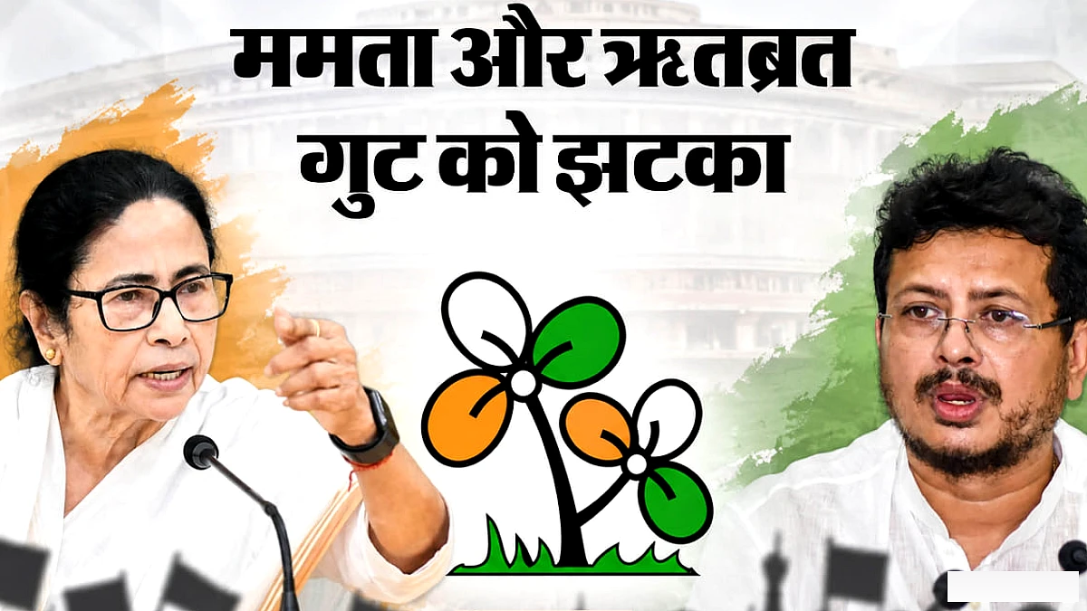 ईसी ने टीएमसी के गुटों पर नाम‑चिह्न प्रतिबंध लगाया, विकल्प दिया