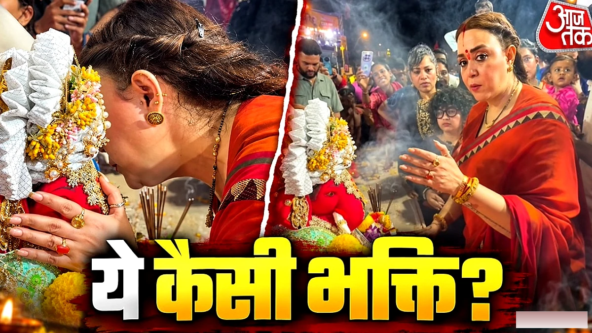 कोरियोग्राफर रेमो डिसूजा की पत्नी लिजेल का गणपति विसर्जन वीडियो वायरल, ट्रोल्स ने की तीखी प्रतिक्रियाएँ