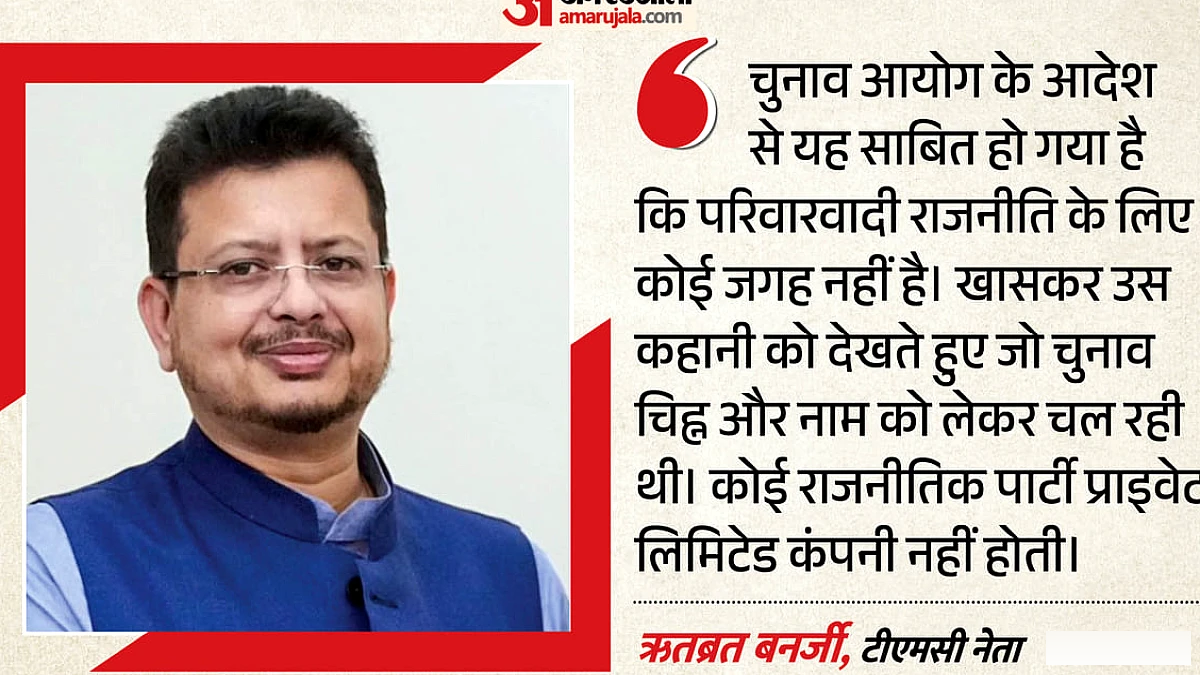 तृणमूल के नाम‑चिह्न फ्रीज पर ऋतब्रत ने ममता पर कसा तंज