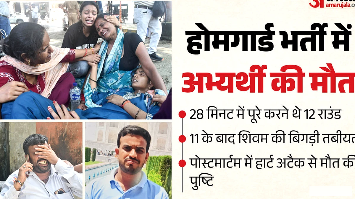 रेस में शिवम से तेज दौड़ी मौत, 11 राउंड कर लिए थे पूरे, 12वें में गश खाकर गिरे इंजीनियर