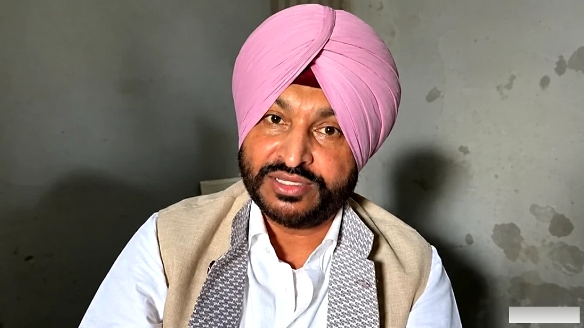 BJP नेता रवनीत बिट्टू को भगवंत मान के काफिले पर टमाटर फेंकने की कोशिश में गिरफ्तार किया गया