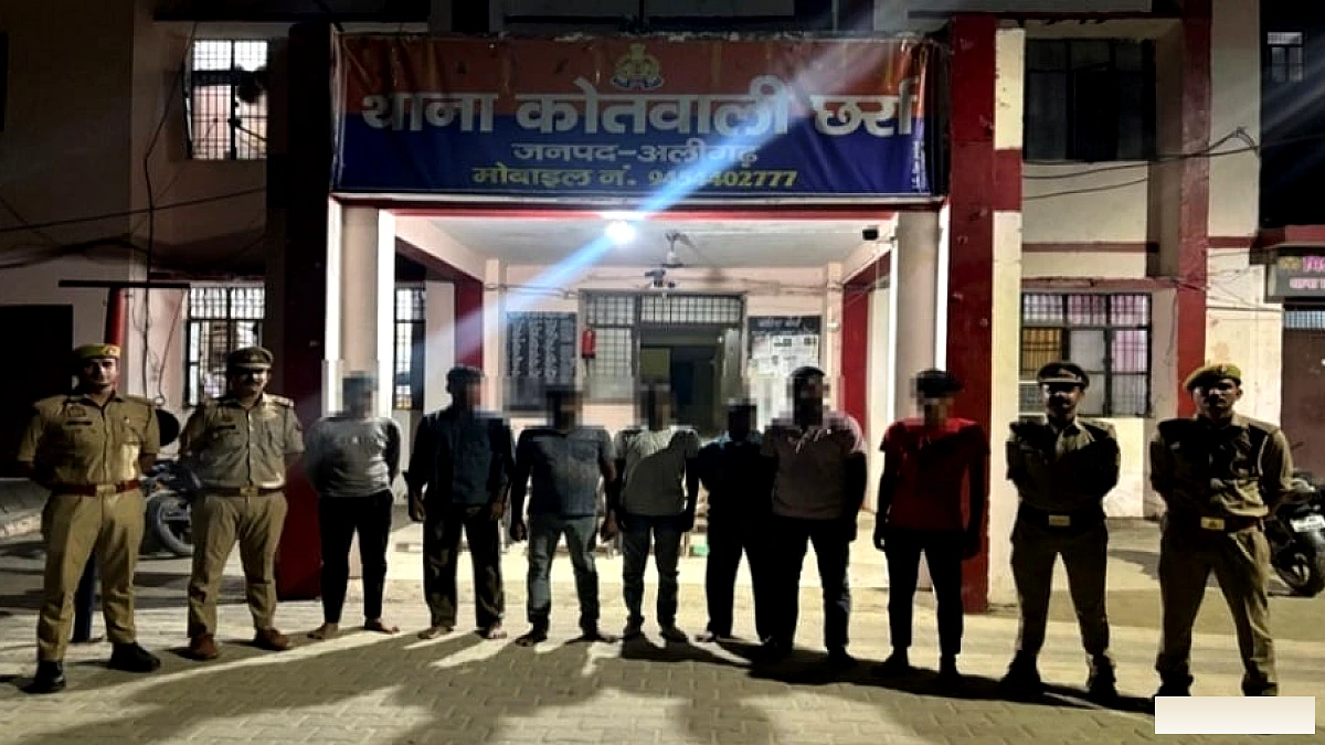 होटल में देह व्यापार के आरोप में सात युवकों को जेल भेजा गया