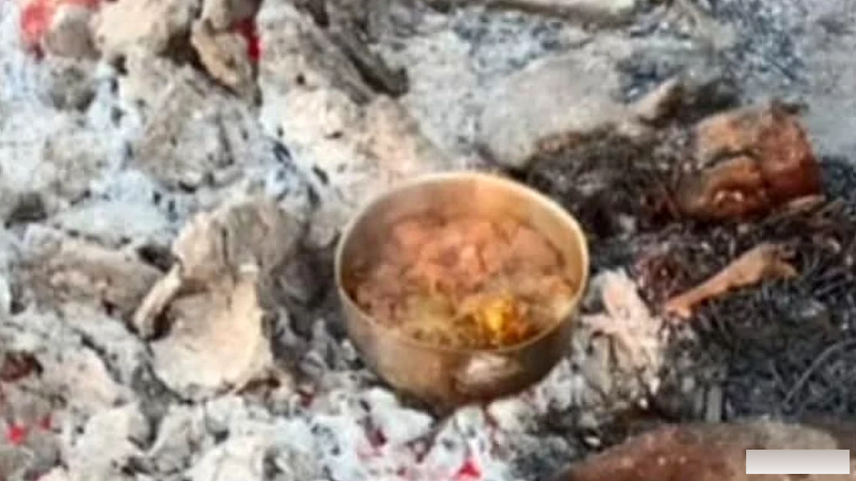 जलती चिता पर पकाया मीट, तीन आरोपी गिरफ्तार, पुलिस कर रही पूछताछ