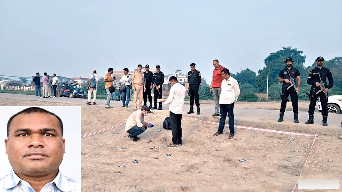 UP में नक्सली बृजेश गंझू के घर पर बमबारी: माओवादी कमांडर पर हमला, पुलिस पर हथियार लूटे