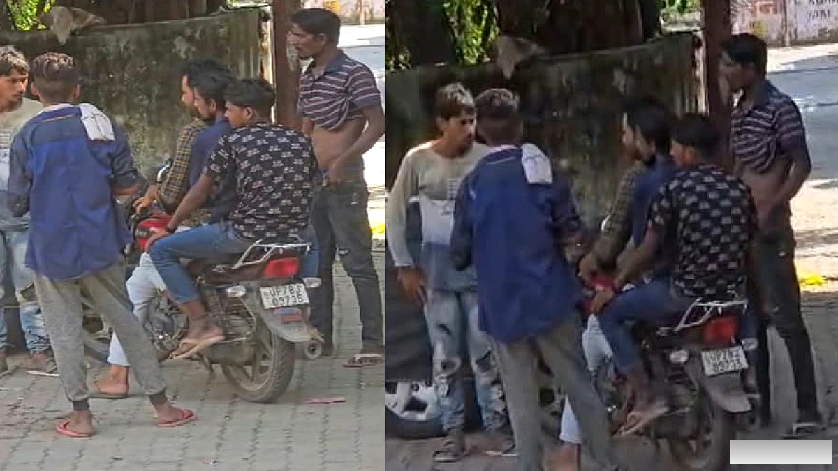 गंजेड़ियों का जमावड़ा, गंजेड़ियों के लिए गली पर विवाद