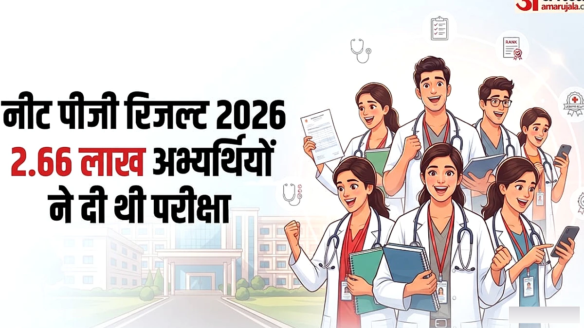 नीट पीजी 2026 रिजल्ट घोषित: करीब 2.66 लाख अभ्यर्थियों को था इंतजार, तय समय से पहले आया परिणाम, ऐसे करें चेक