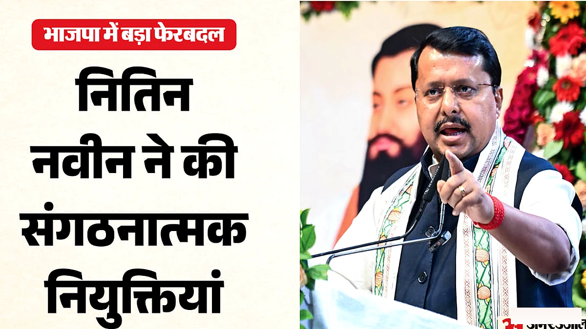भाजपा ने बदला संगठन ढांचा: नए महासचिव एवं संयुक्त महासचिव नियुक्त