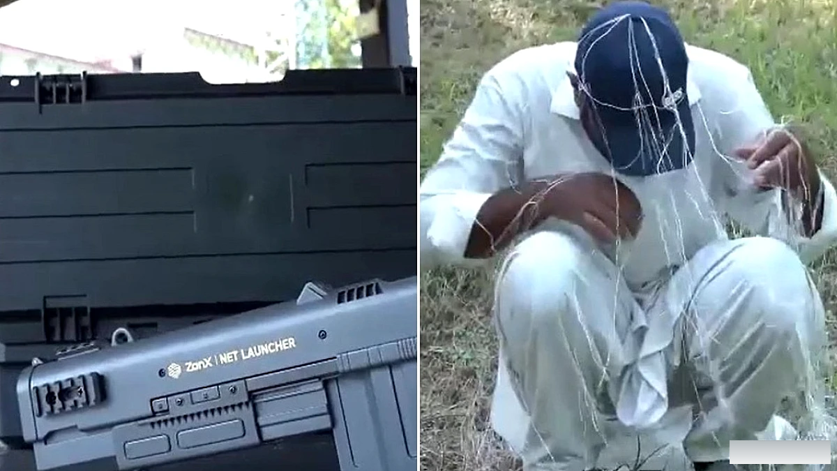 इमरान खान के समर्थन में लंबी मार्च को रोकने के लिए इस्लामाबाद में नेट‑गन की तैयारी