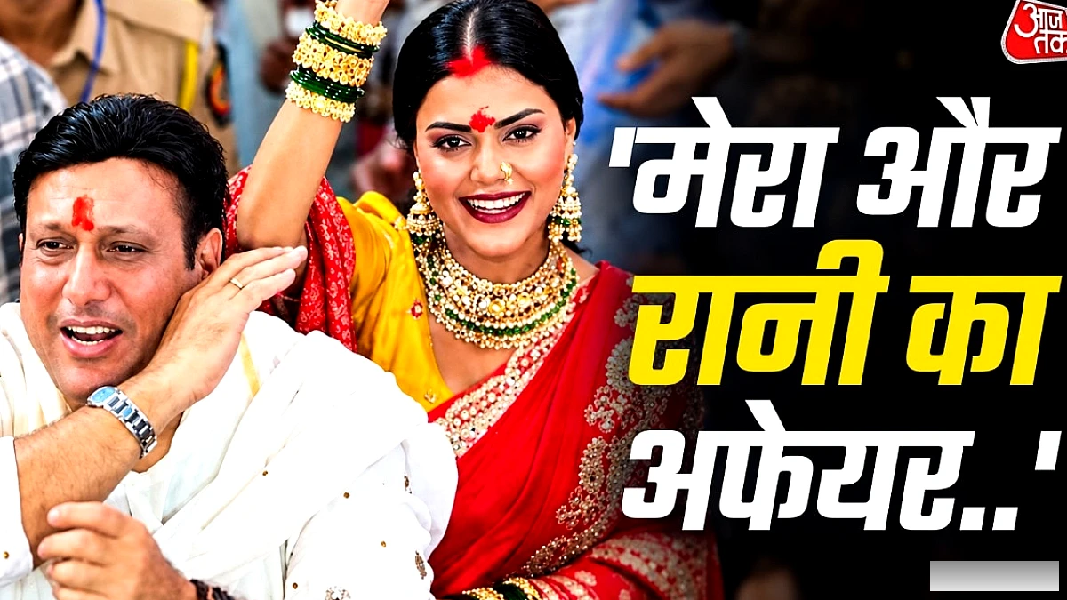 गोविंदा ने बप्पा के दर्शन के बाद अफेयर की अफवाहों को खारिज किया