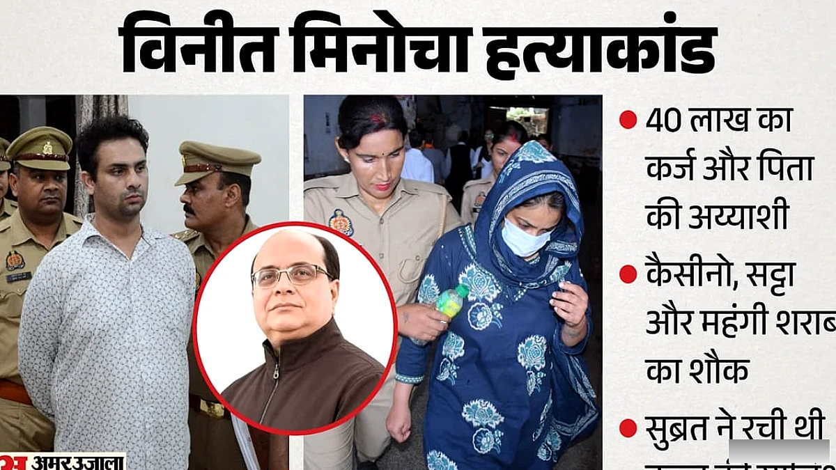पिता विनीत मिनोचा की हत्या: बेटे सुब्रत पर कर्ज और अवैध संबंधों के कारण