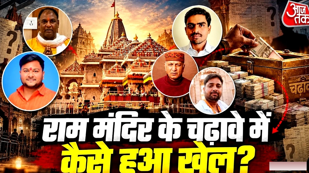 अयोध्या मंदिर में चढ़ावे की नकदी चोरी: पुलिस ने 74‑पृष्ठ चार्जशीट दाखिल की