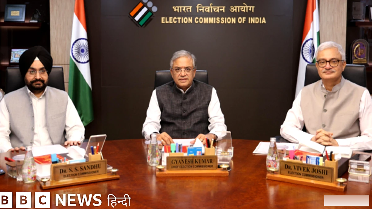 ज्ञानेश कुमार और चुनाव आयुक्तों की अहम बैठक में एसआईआर से जुड़े क्या हुए अहम फ़ैसले