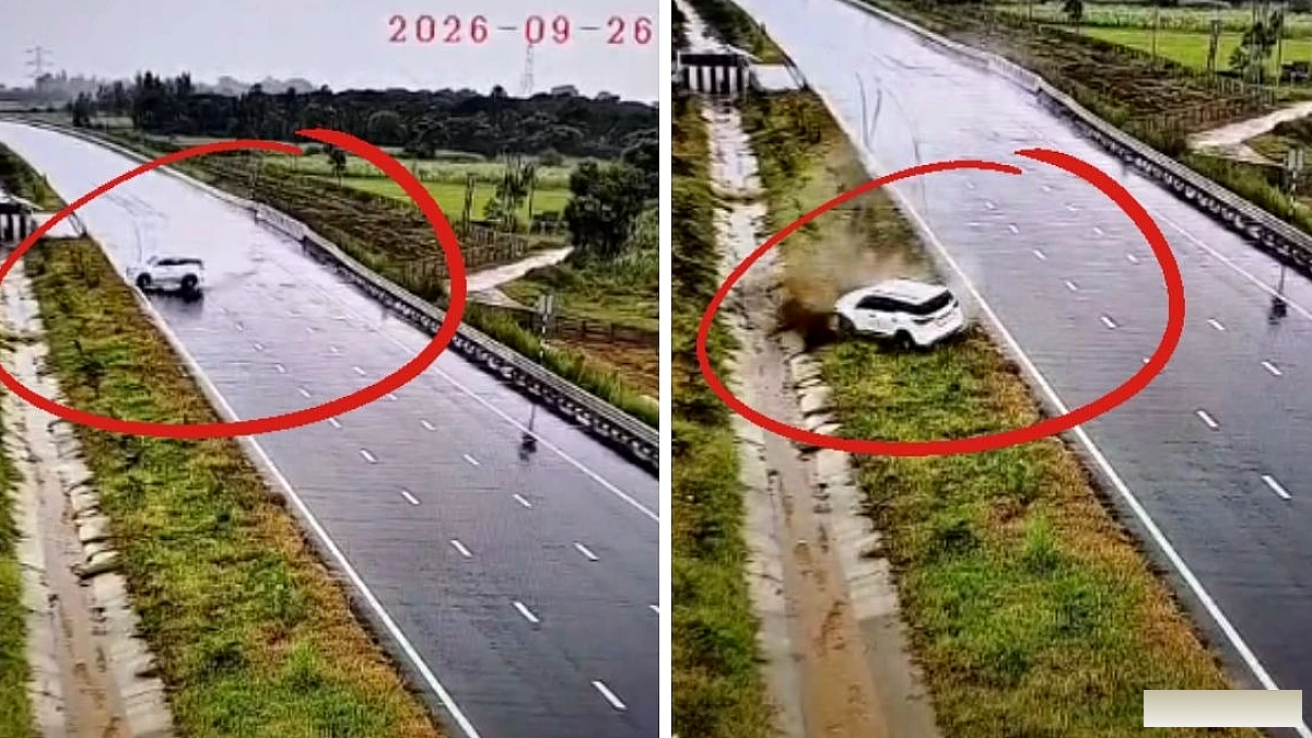 गंगा एक्सप्रेसवे पर BJP विधायक की फॉर्च्यूनर में टायर फटने से गंभीर हादसा, दो लोग घायल