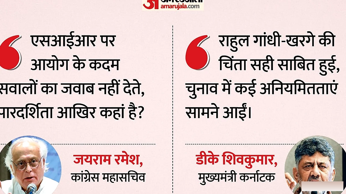 राहुल‑खरगे सही, कांग्रेस ने 13 करोड़ में 10.2 करोड़ वोटर का सवाल उठाया