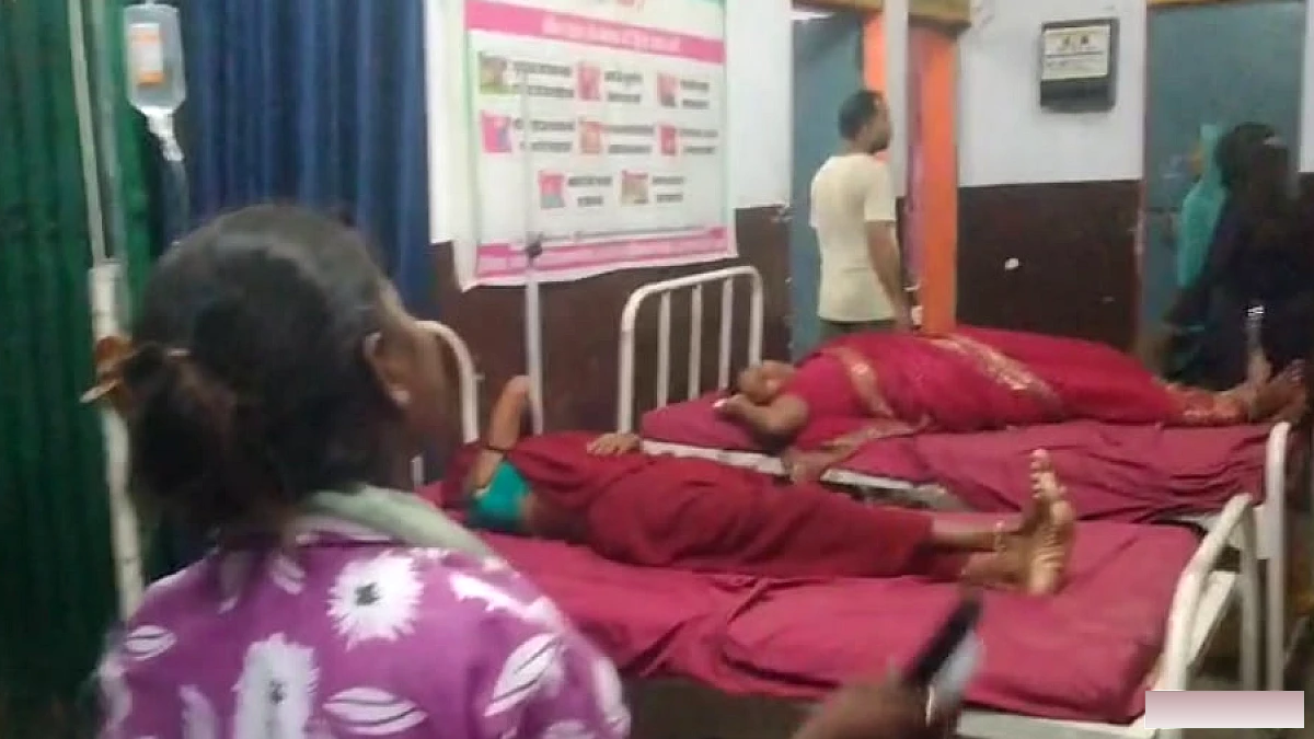 चित्रकूट में बिजली लाइन गिरी, 19 घायल, दो घर जलाए
