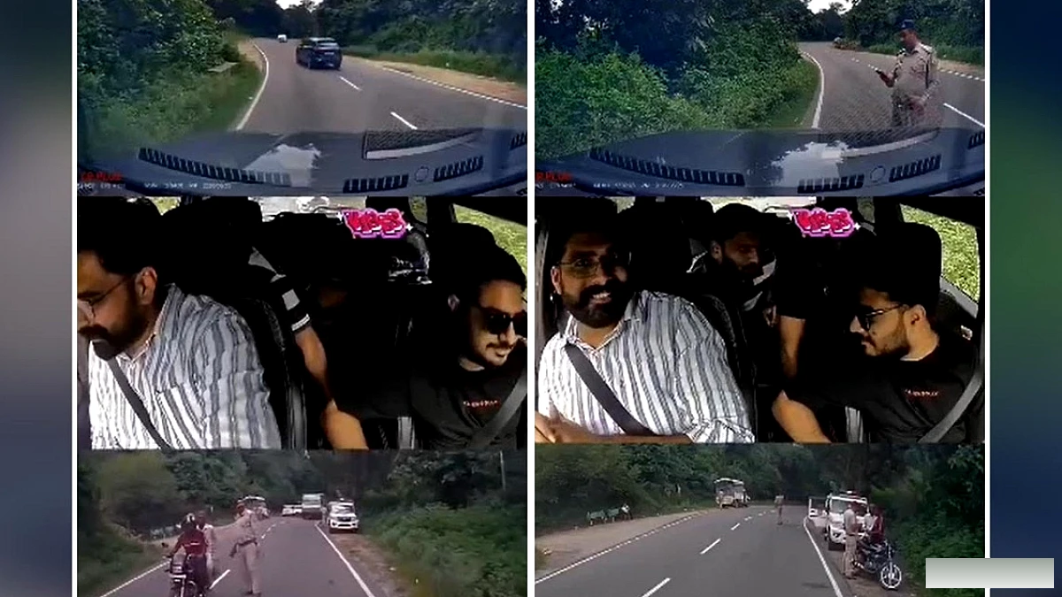 हिमाचल में हरियाणा के पर्यटकों पर एएसआई ने चेकिंग में ‘मुंह मीठा’ की मांग, एएसआई को लाइन हाजिर