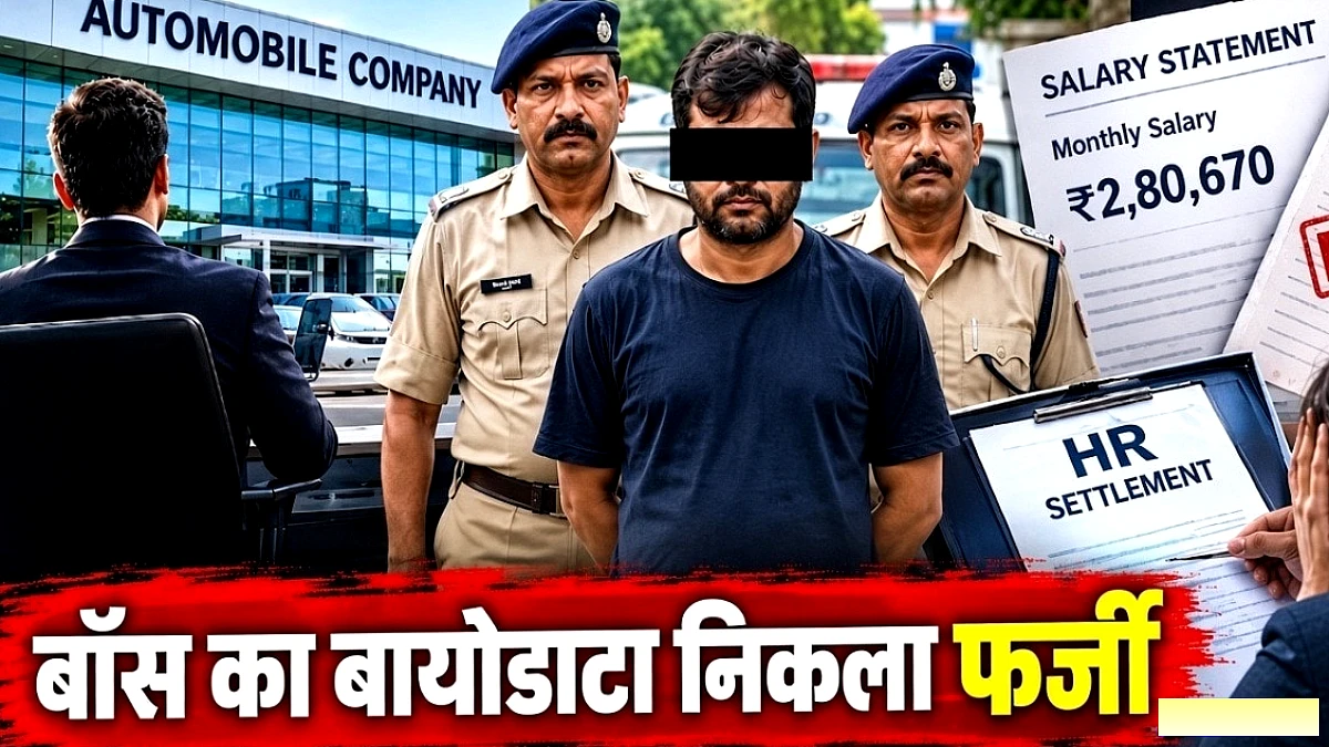 फर्जी दस्तावेज़ों से CEO बना, 2.80 लाख की सैलरी का दावा—इस्तीफ़े के बाद उजागर हुआ धोखा