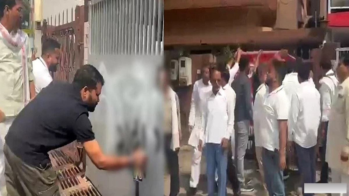 मुख्य चुनाव आयुक्त के घर पर कालिख लगाई, कांग्रेस तैयार है अंजाम भुगतने के लिए