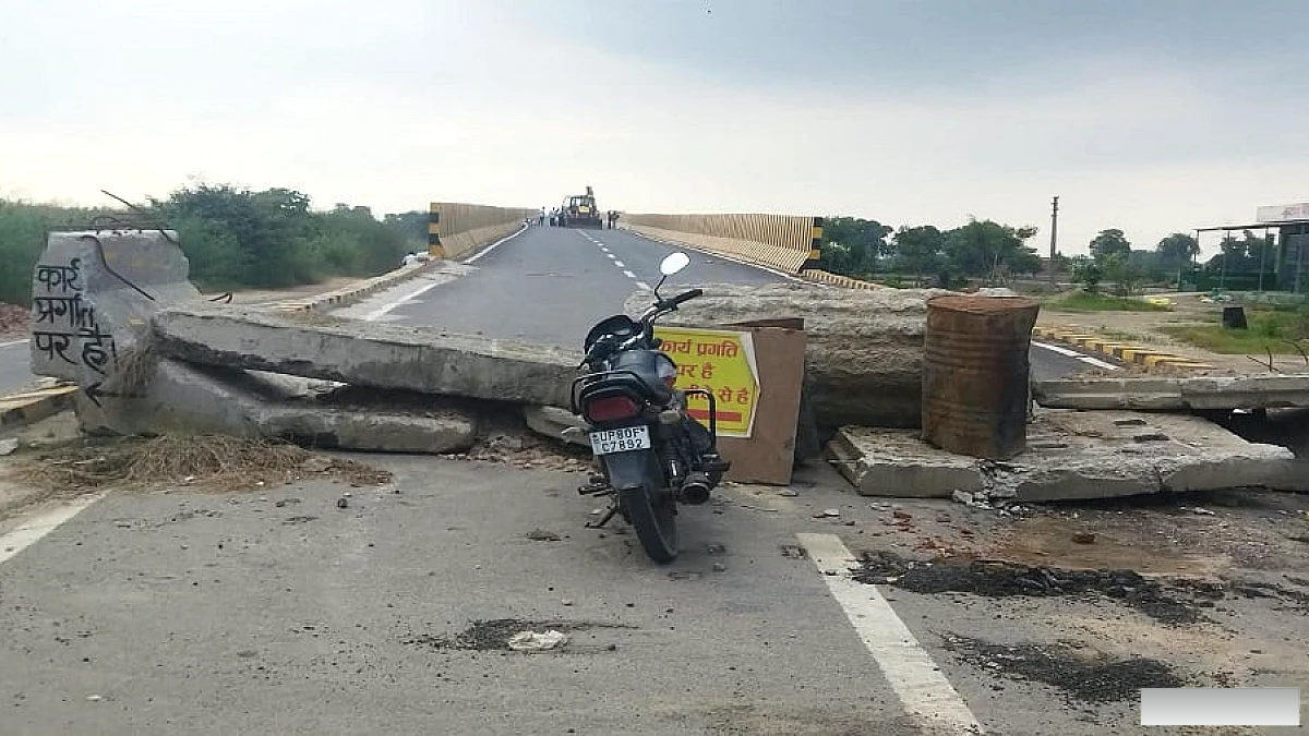 रेलवे ओवरब्रिज की गुणवत्ता पर सवाल: छह करोड़ का निर्माण, एक महीने से बंद, मरम्मत सुस्त