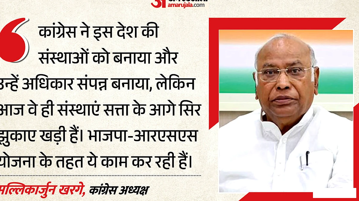 कांग्रेस ने भाजपा पर नोटबंदी से अर्थव्यवस्था और वोटबंदी से लोकतंत्र को खतरा बताकर पाँच मांगें रखी