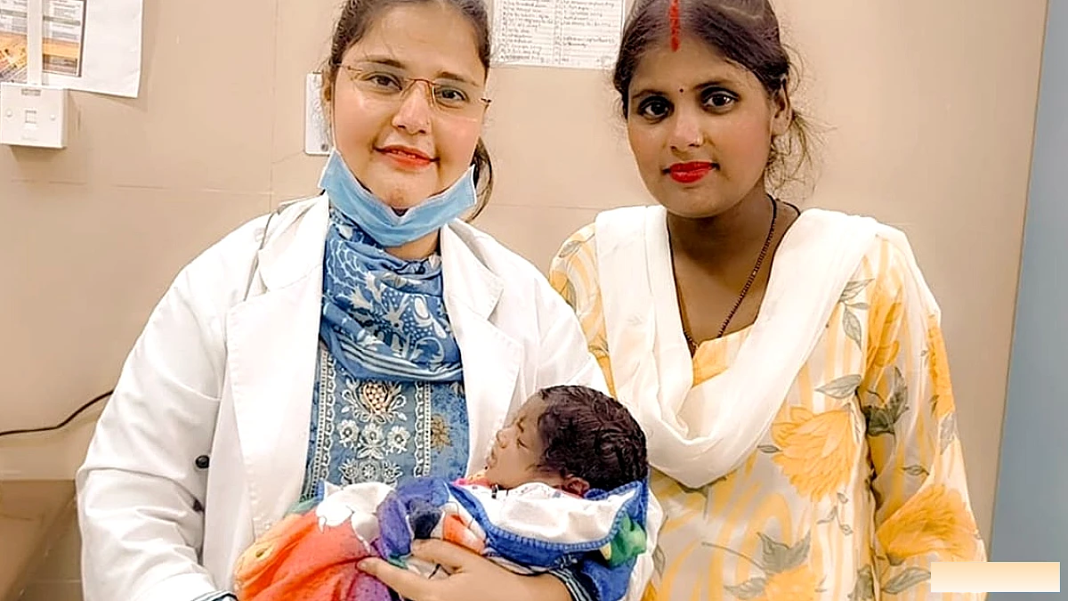 अच्छू की छह बार गर्भपात के बाद स्वस्थ बेटी का जन्म