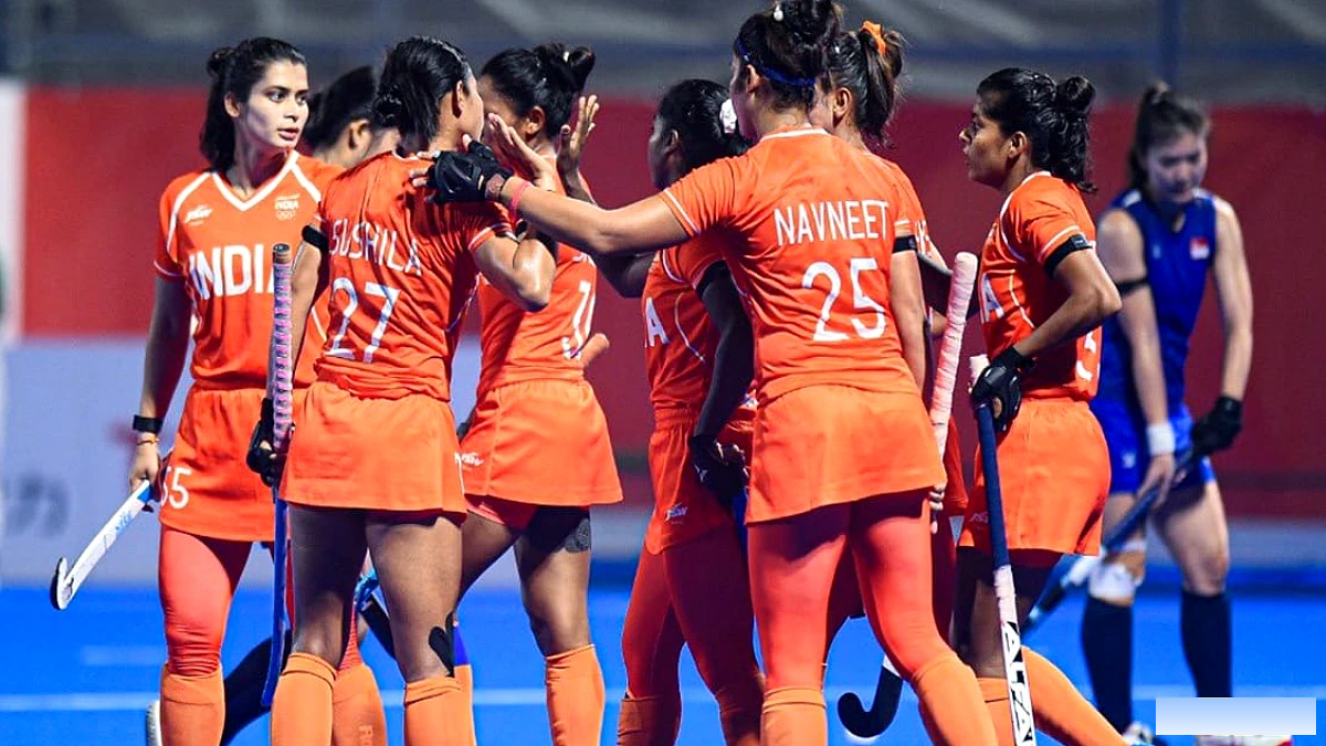 भारत की महिला हॉकी टीम ने कोरिया पर 2-0 की जीत दर्ज की, चौथे मिनट में दूसरा गोल कर बढ़त दोगुनी