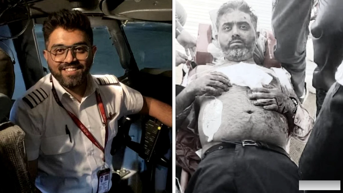 फ्लाईदुबई की उड़ान में को‑पायलट के हमले के बाद पायलट स्मित मछार की बहादुरी का वीडियो