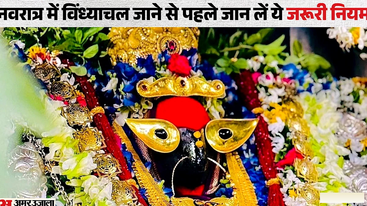 विंध्याचल मंदिर के गर्भगृह में प्रवेश पर रहेगा प्रतिबंध, 20 घंटे दर्शन; शृंगार में बंद रहेंगे पट
