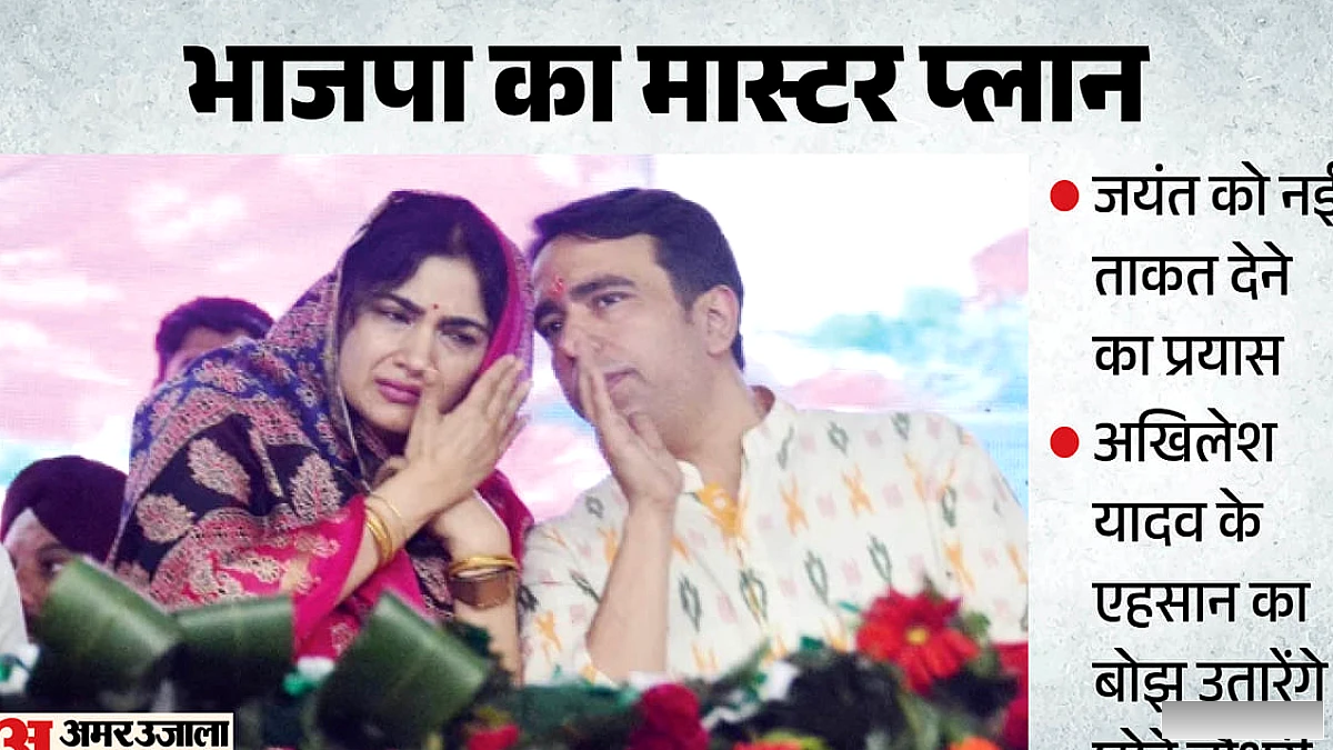 एनडीए के कोटे से जयंत को राज्यसभा भेजने की तैयारी, सपा का मुकाबला