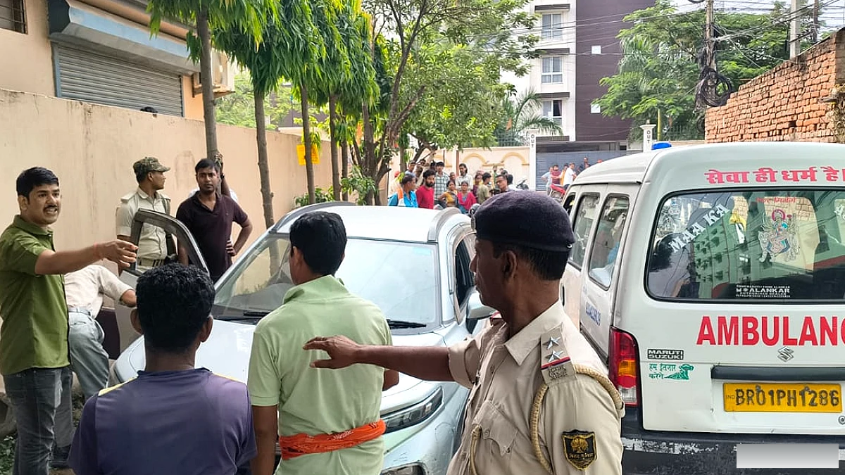 रिटायर्ड इंजीनियर की कार में मिला शव, गोली मारने से मौत; रांची के निवासी, पटना में बहन से मिलने आए