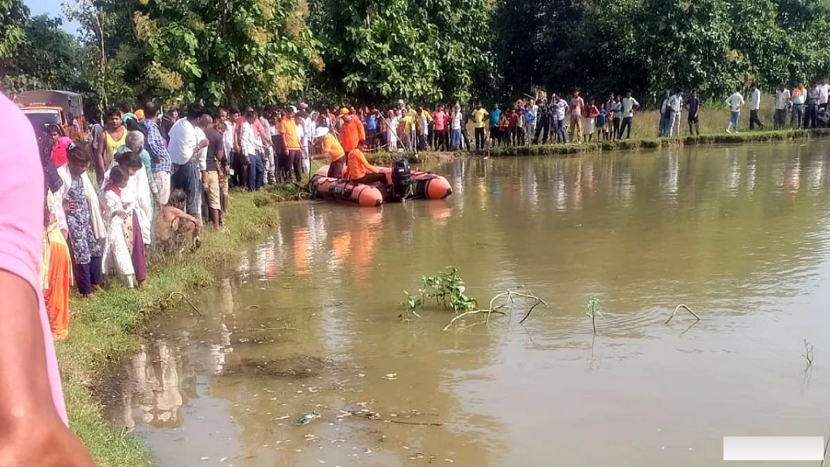 बलरामपुर में पानी में डूबने से महिला समेत दो की मौत