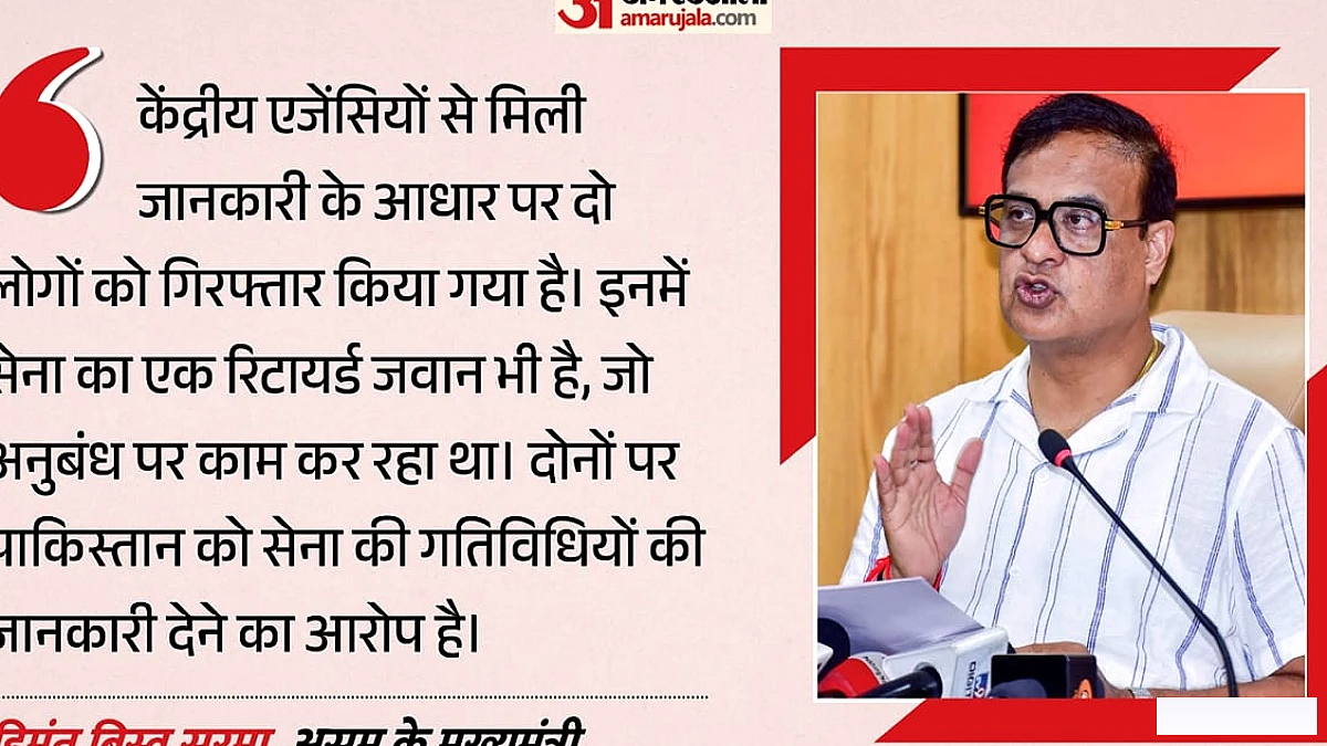 रिटायर्ड सैनिक समेत पाकिस्तान को गुप्त जानकारी देने का आरोप