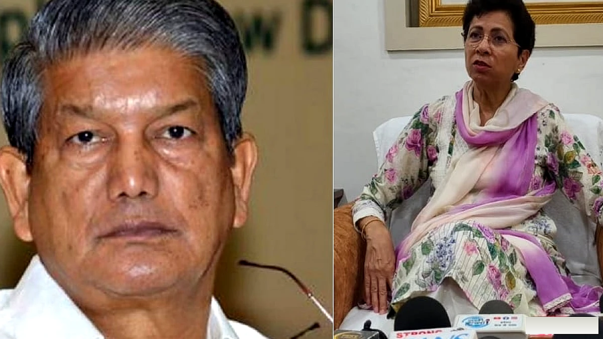 कुमारी सैलजा ने हरीश रावत को प्रोटोकॉल पालन के लिए पत्र भेजा