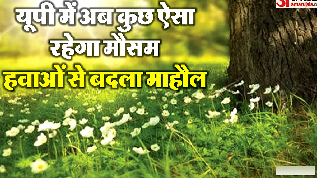 यूपी में मौसम में बदलाव: आज से पूरवा हवाएं और हल्की बारिश की संभावना