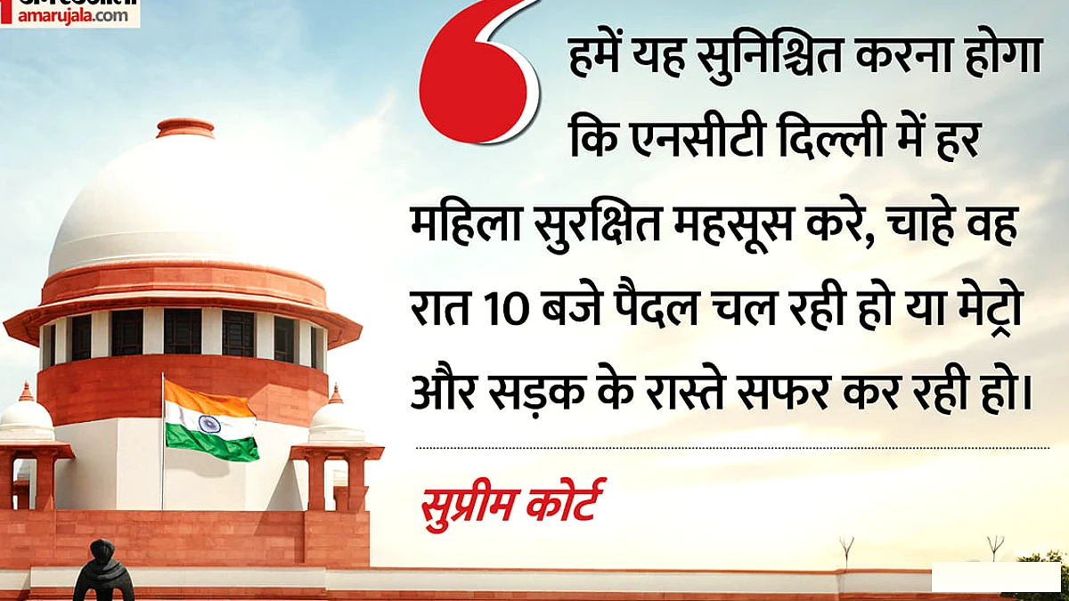 सुप्रीम कोर्ट ने दिल्ली पुलिस को महिला सुरक्षा पर सख्त निर्देश दिए
