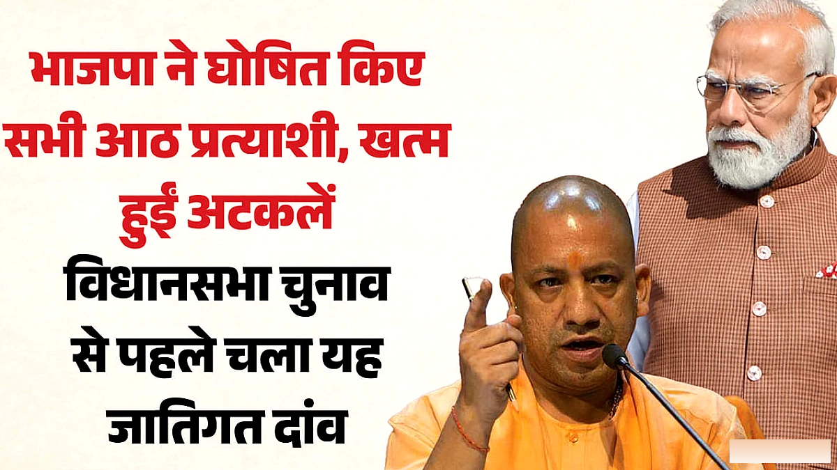 इन आठ प्रत्याशियों से भाजपा ने साधे राजनीतिक समीकरण, स्थानीय नेताओं पर लगाया दांव