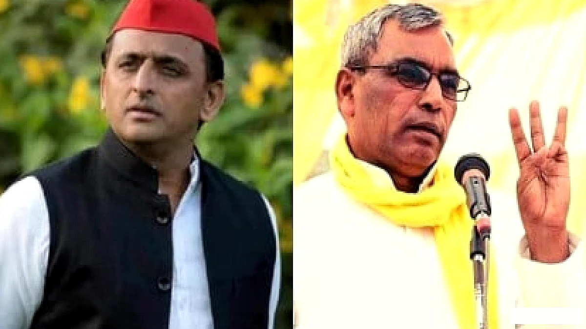 ओपी राजभर ने सपा अध्यक्ष अखिलेश यादव पर हमला किया: "नेताओं को बैठना‑बैठना और बात करना सिखाइए