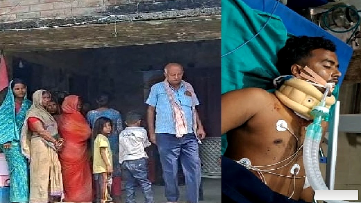 मुजफ्फरपुर में चाकूबाजी की घटना, गर्दन पर वार से युवक गंभीर; बीच-बचाव में दूसरा भी घायल