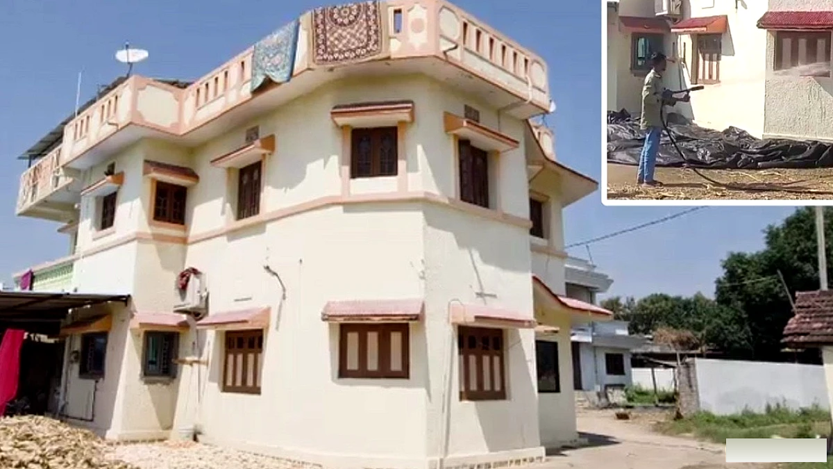 विधायक के घर की सफाई में फायर ब्रिगेड, वीडियो वायरल होने पर बवाल