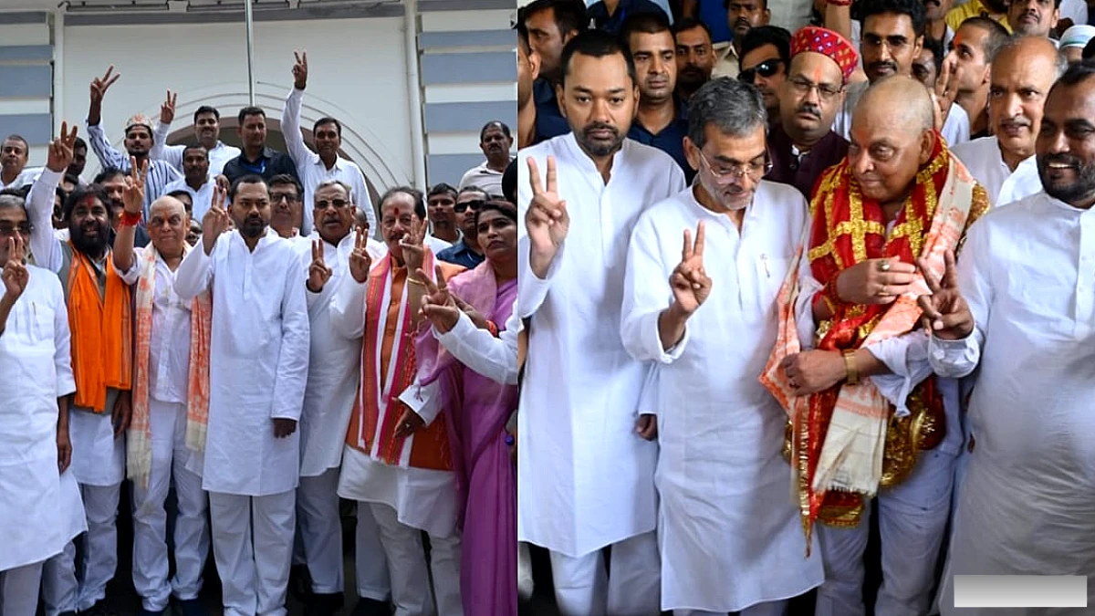NDA ने नीरज कुमार व नवल किशोर यादव को उम्मीदवार बनाया, निशांत ने नामांकन पर दिया बयान