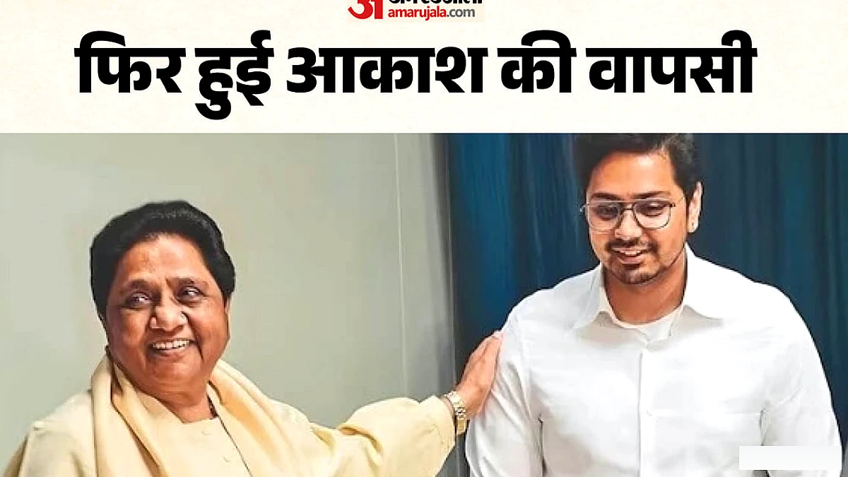 मायावती ने आकाश आनंद को फिर से राष्ट्रीय संयोजक बनाया, अशोक सिद्धार्थ के संन्यास के बाद बदलाव की आशा
