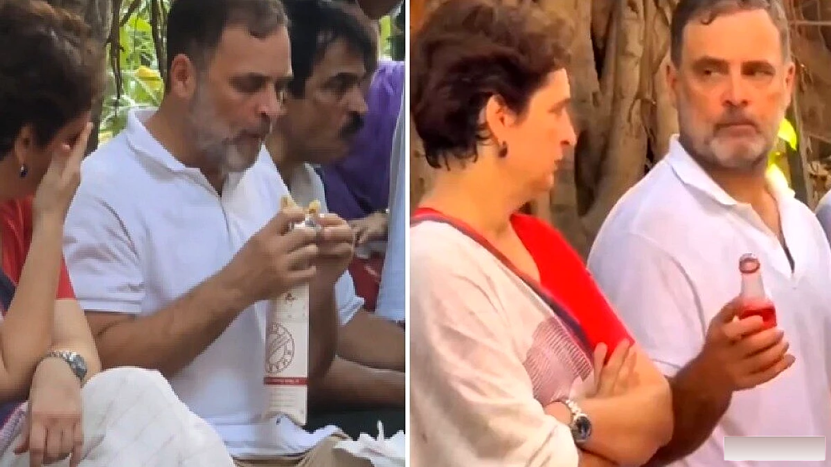 राहुल गांधी के रोल खाने का वीडियो वायरल, इंडिया ब्लॉक के सांसदों पर पुलिस कार्रवाई