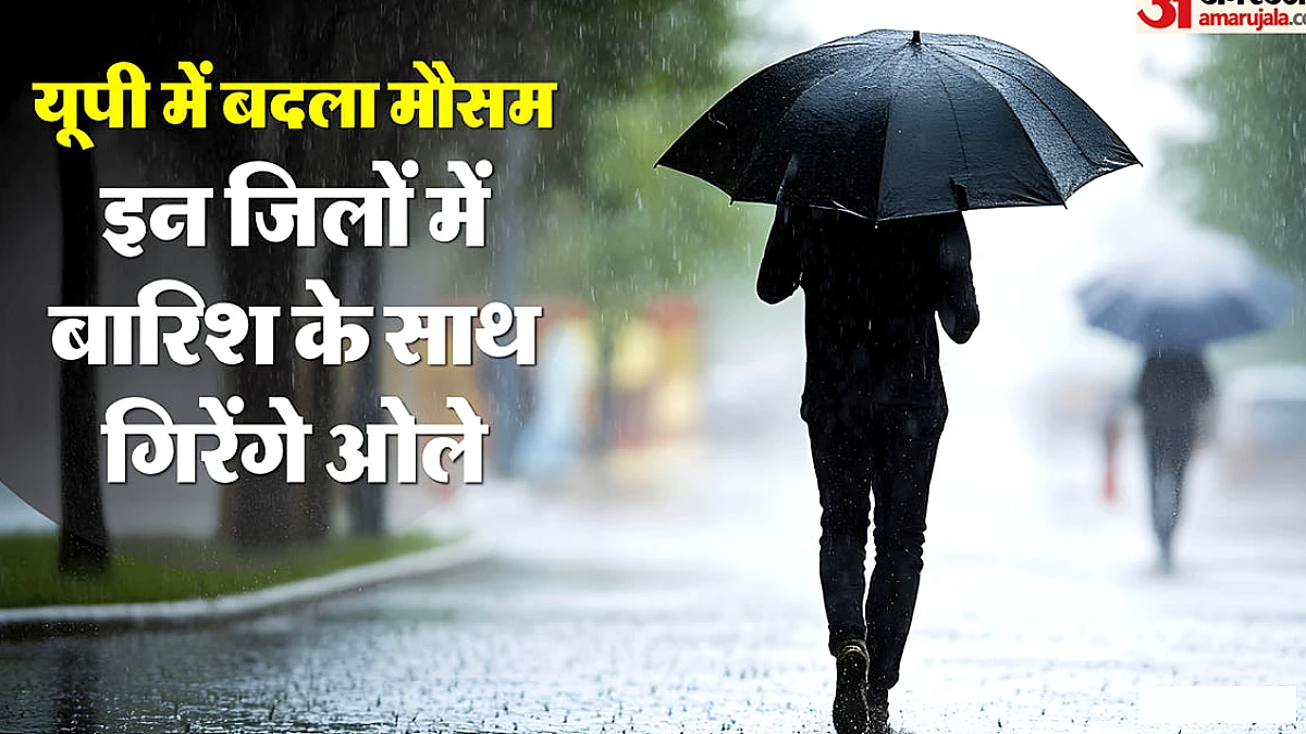 64 जिलों में बारिश और तेज हवाएँ – मौसम में बदलाव और चेतावनी जारी