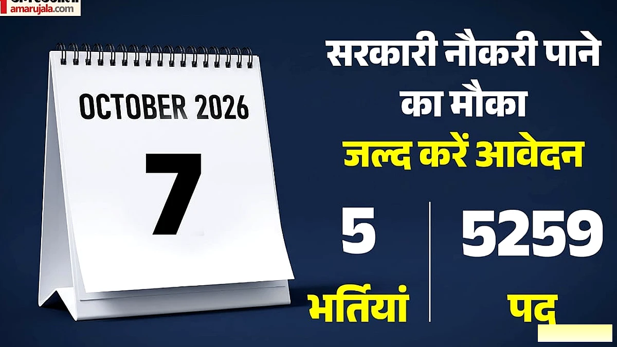आज बंद हो रही 5200+ पदों की भर्ती: SSC, UKSSSC, UPESSC में आवेदन अंतिम तिथि