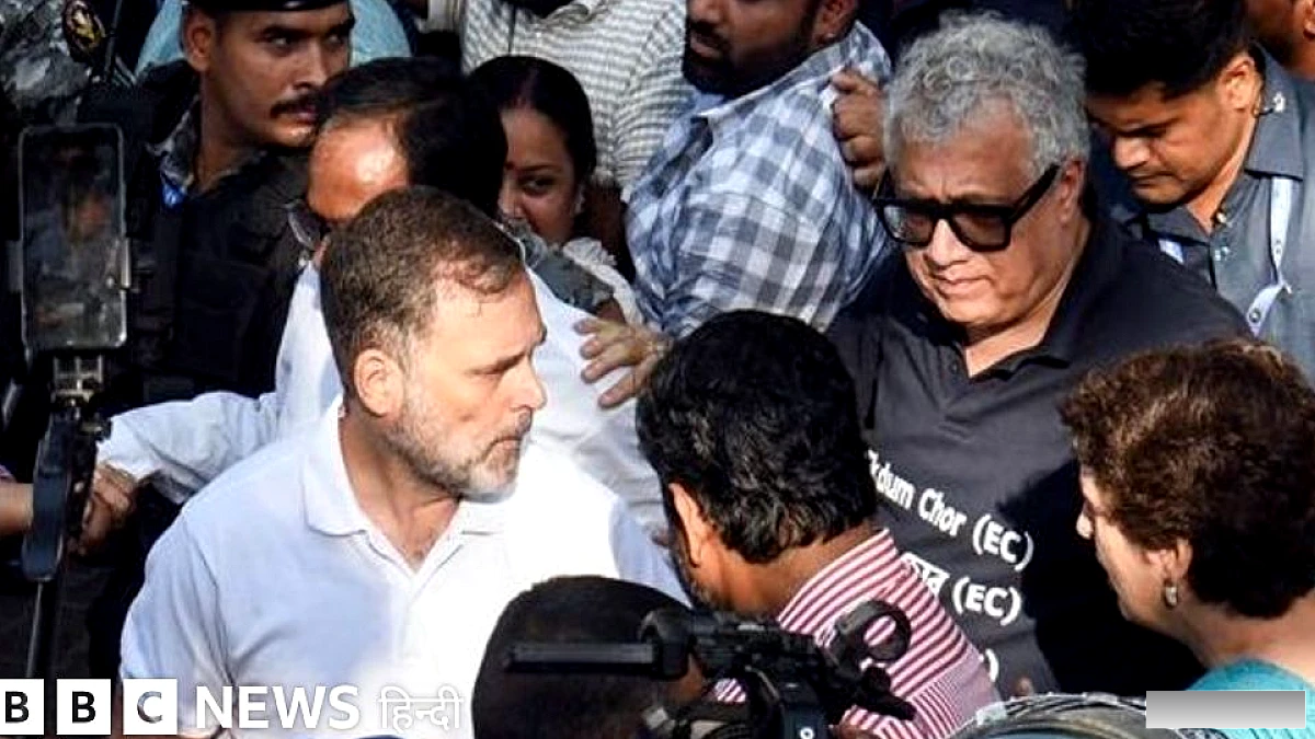 ज्ञानेश कुमार के इस्तीफ़े की मांग पर अड़ा विपक्ष, राहुल गांधी जंतर-मंतर के लिए रवाना