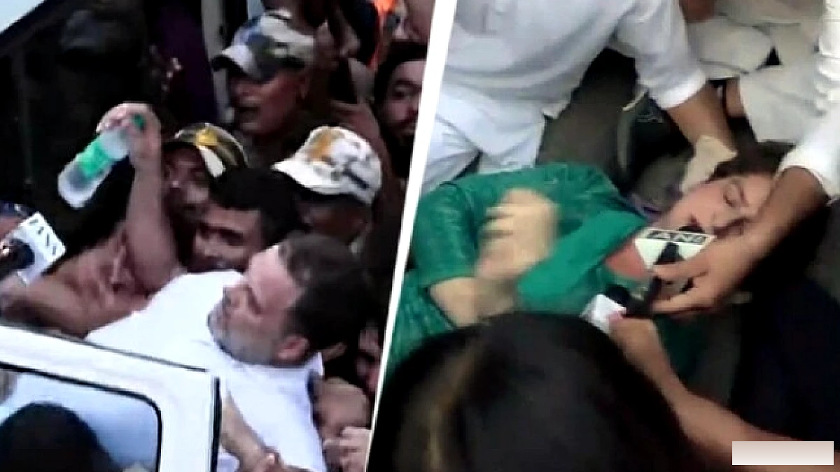 प्रियंका गांधी ने पुलिस के खिलाफ सड़क पर धरना दिया, कई नेताओं को हिरासत में ले लिया गया