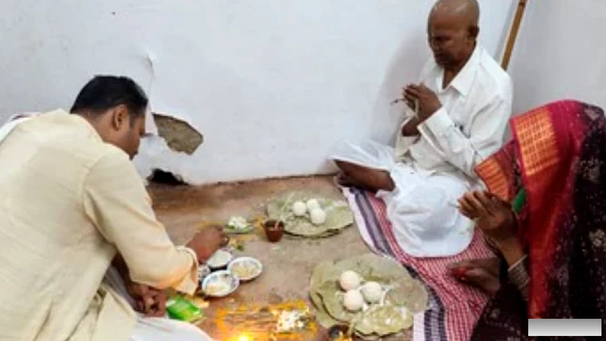 बेटों के खोने पर 65 वर्षीय सुखराम ने पत्नी संग गयाजी में आत्म पिंडदान किया
