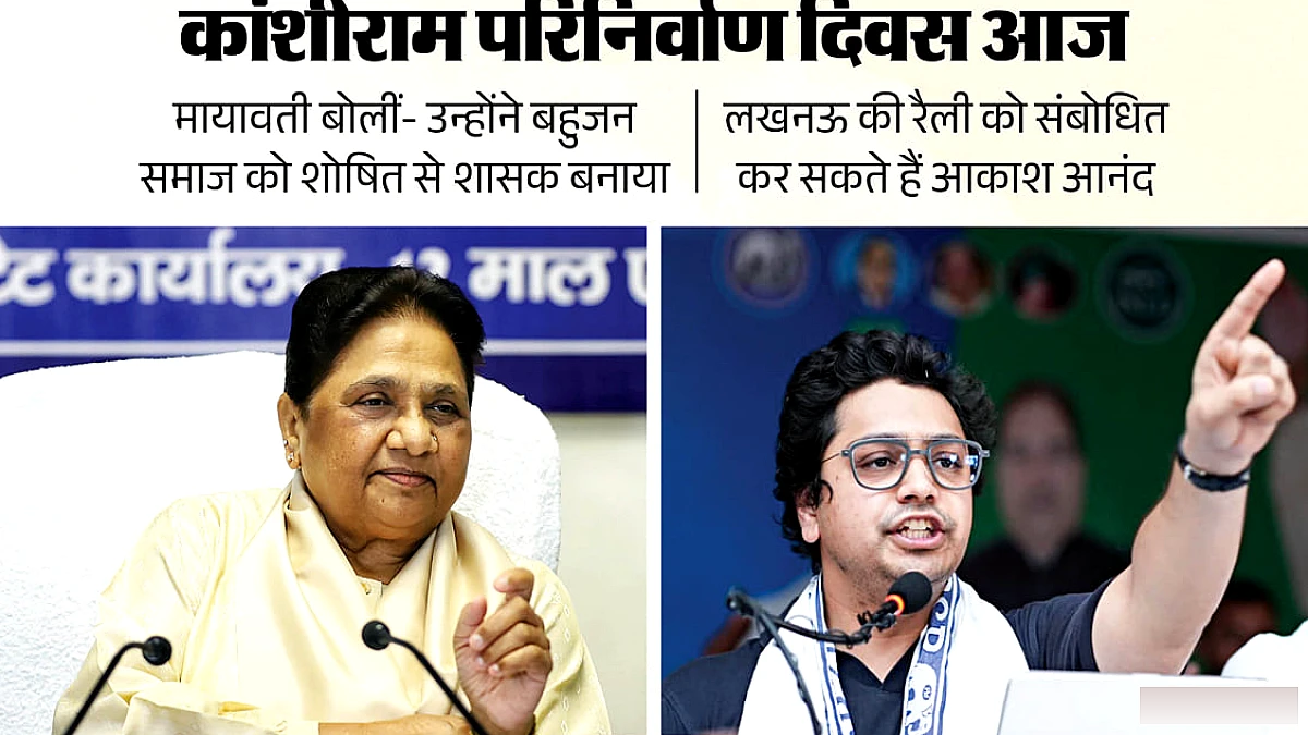 कांशीराम के परिनिर्वाण पर बसपा की श्रद्धांजलि: मायावती ने बहुजन समाज को शासक बनाया